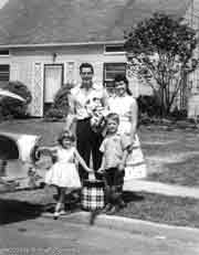 Family picture circa 1950's; Size=180 pixels wide